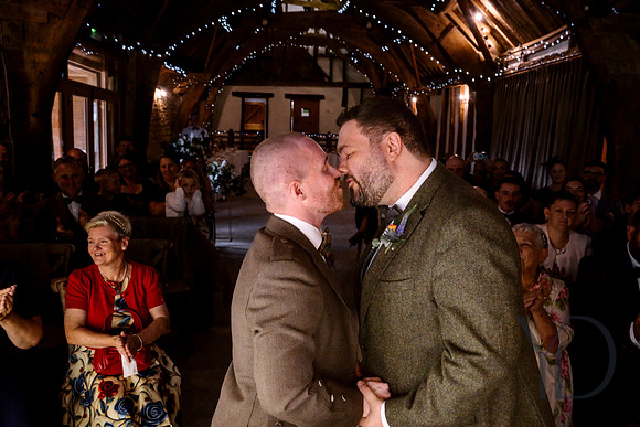 Richard & Julian's wedding Notley Tythe Barn- 268