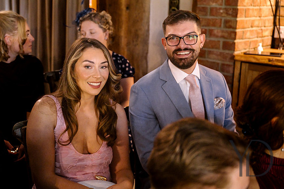 Richard & Julian's wedding Notley Tythe Barn- 164