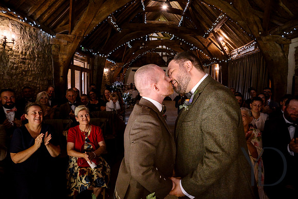 Richard & Julian's wedding Notley Tythe Barn- 269