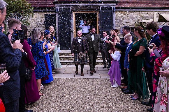 Richard & Julian's wedding Notley Tythe Barn- 309