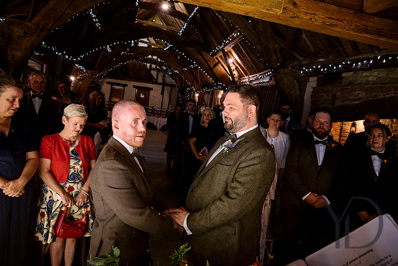 Richard & Julian's wedding Notley Tythe Barn- 248