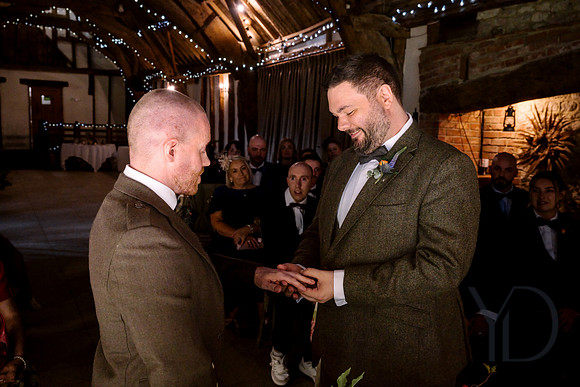 Richard & Julian's wedding Notley Tythe Barn- 263