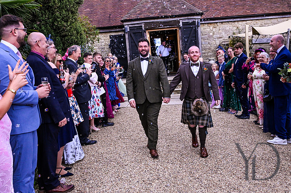 Richard & Julian's wedding Notley Tythe Barn- 304