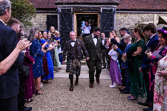 Richard & Julian's wedding Notley Tythe Barn- 314