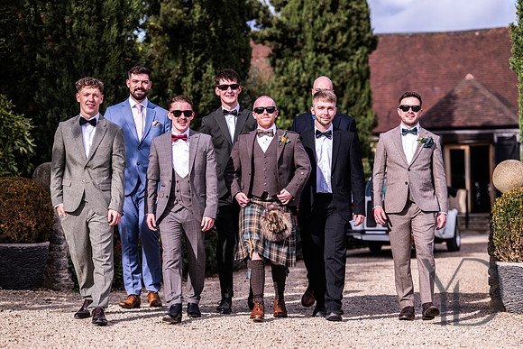 Richard & Julian's wedding Notley Tythe Barn- 347