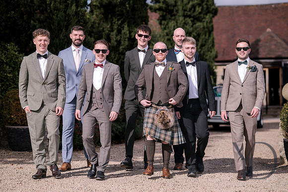 Richard & Julian's wedding Notley Tythe Barn- 348