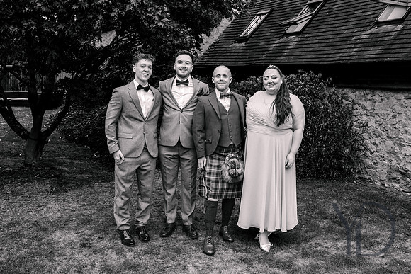 Richard & Julian's wedding Notley Tythe Barn- 034