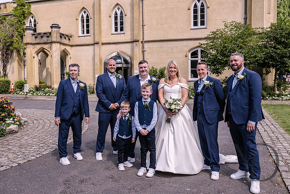 Sharon & Mark's wedding Missenden Abbey- 271