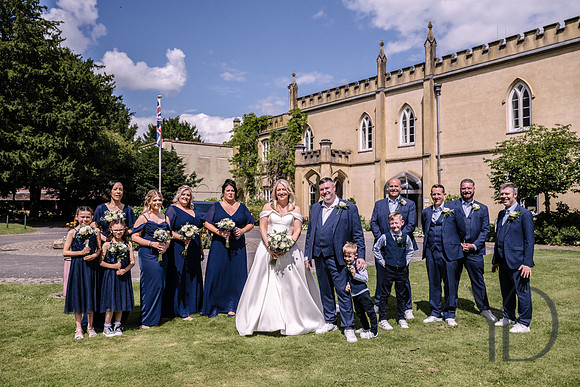 Sharon & Mark's wedding Missenden Abbey- 266
