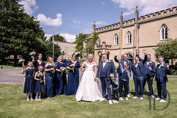 Sharon & Mark's wedding Missenden Abbey- 268
