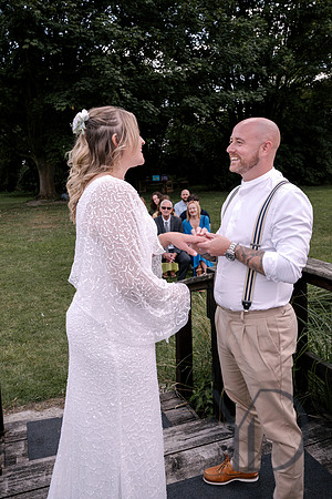 Donna & Danny Bellows Mill wedding- 698