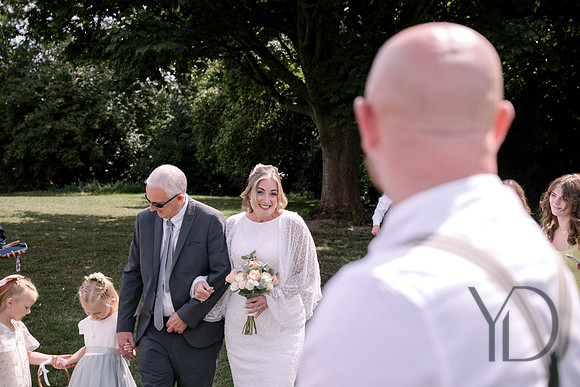 Donna & Danny Bellows Mill wedding- 663