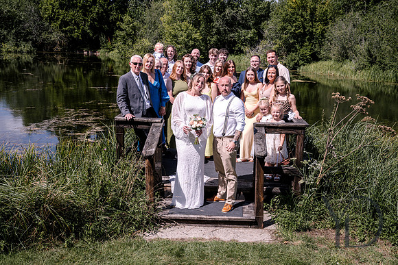 Donna & Danny Bellows Mill wedding- 741