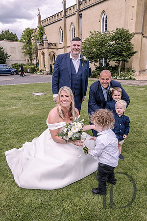 Sharon & Mark's wedding Missenden Abbey- 306