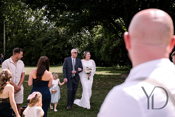 Donna & Danny Bellows Mill wedding- 659