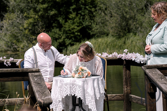 Donna & Danny Bellows Mill wedding- 711