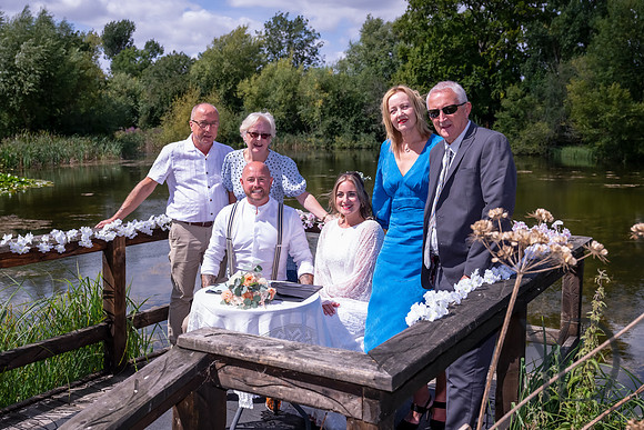 Donna & Danny Bellows Mill wedding- 724